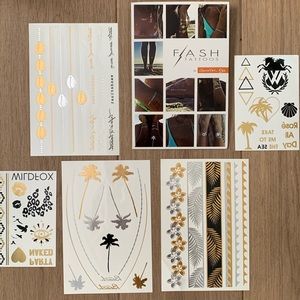 Goldfish Kiss x Flash tattoos! Great for summer!